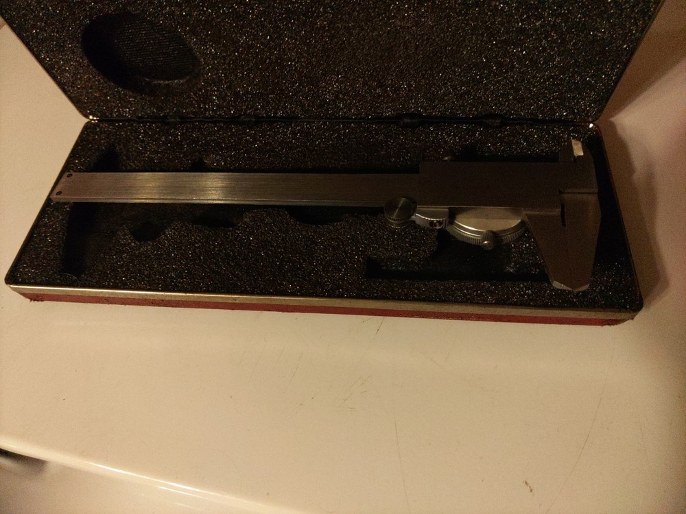 6" Dial Caliper china w/ starett Case