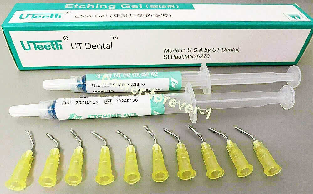 Dental Composite Resin Flowable Light Cure Flow Etch Gel Etching Bond Adhesive
