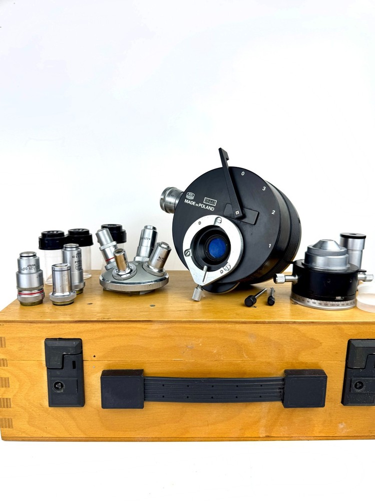 UPI PZO DIC differential interference contrast microscope