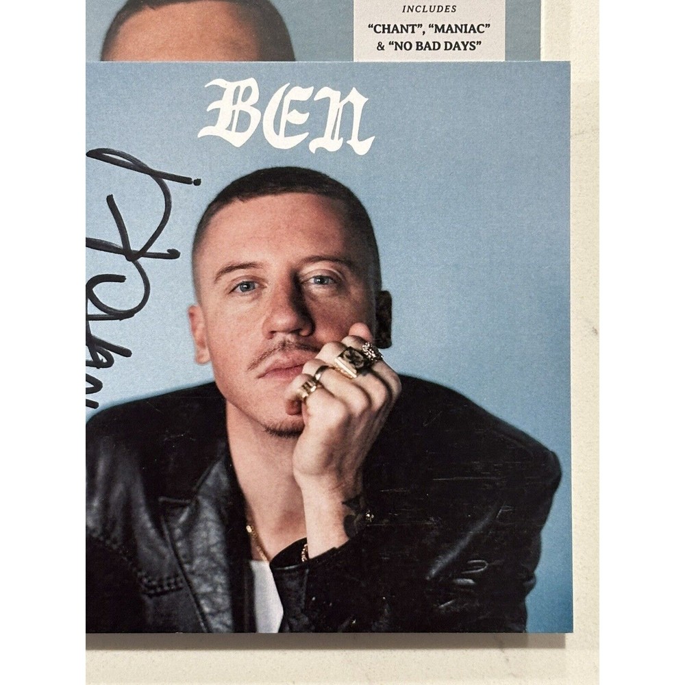 Macklemore Signed / Autographed Ben CD New