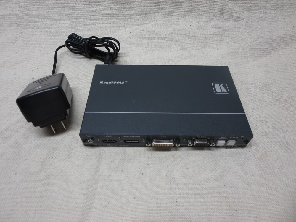 Kramer SID-X1N  HDMI DP DVI VGA Auto switcher cat5 extender TX & RX HD