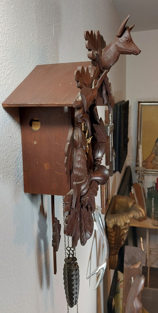 Antique German Black Forest Cuckoo Clock