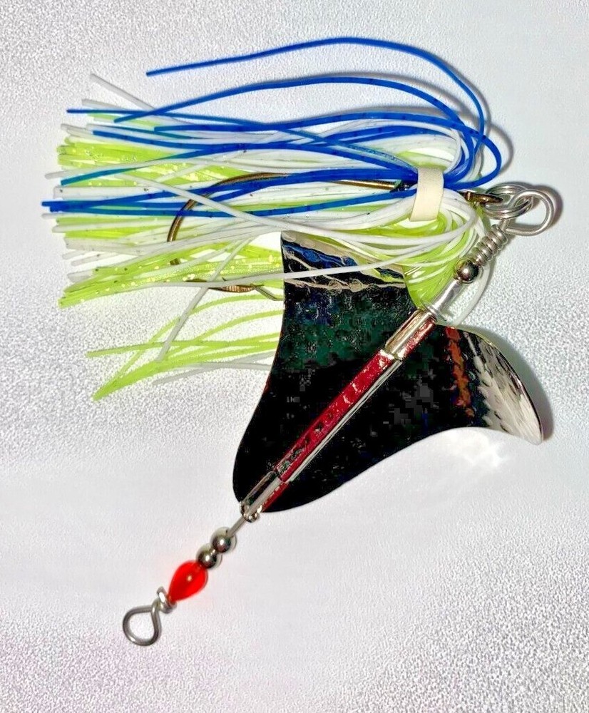 Custom Weedless In Line Buzzbaits - Large Blade - Multiple Colors