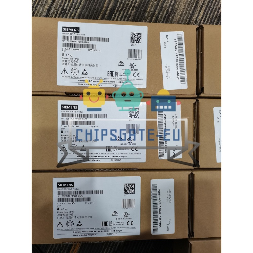 1PC New Siemens 6SE6400-1PB00-0AA0