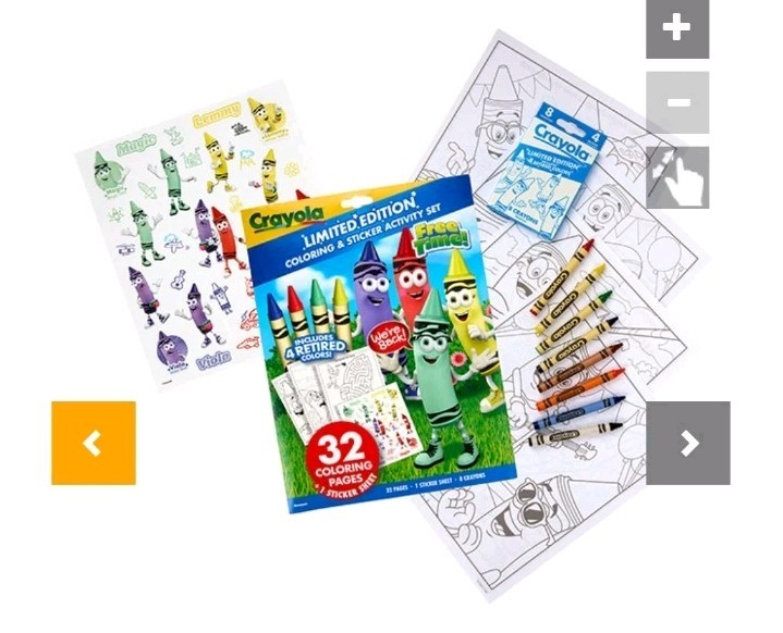 Crayola Coloring & Sticker Activity Set 1