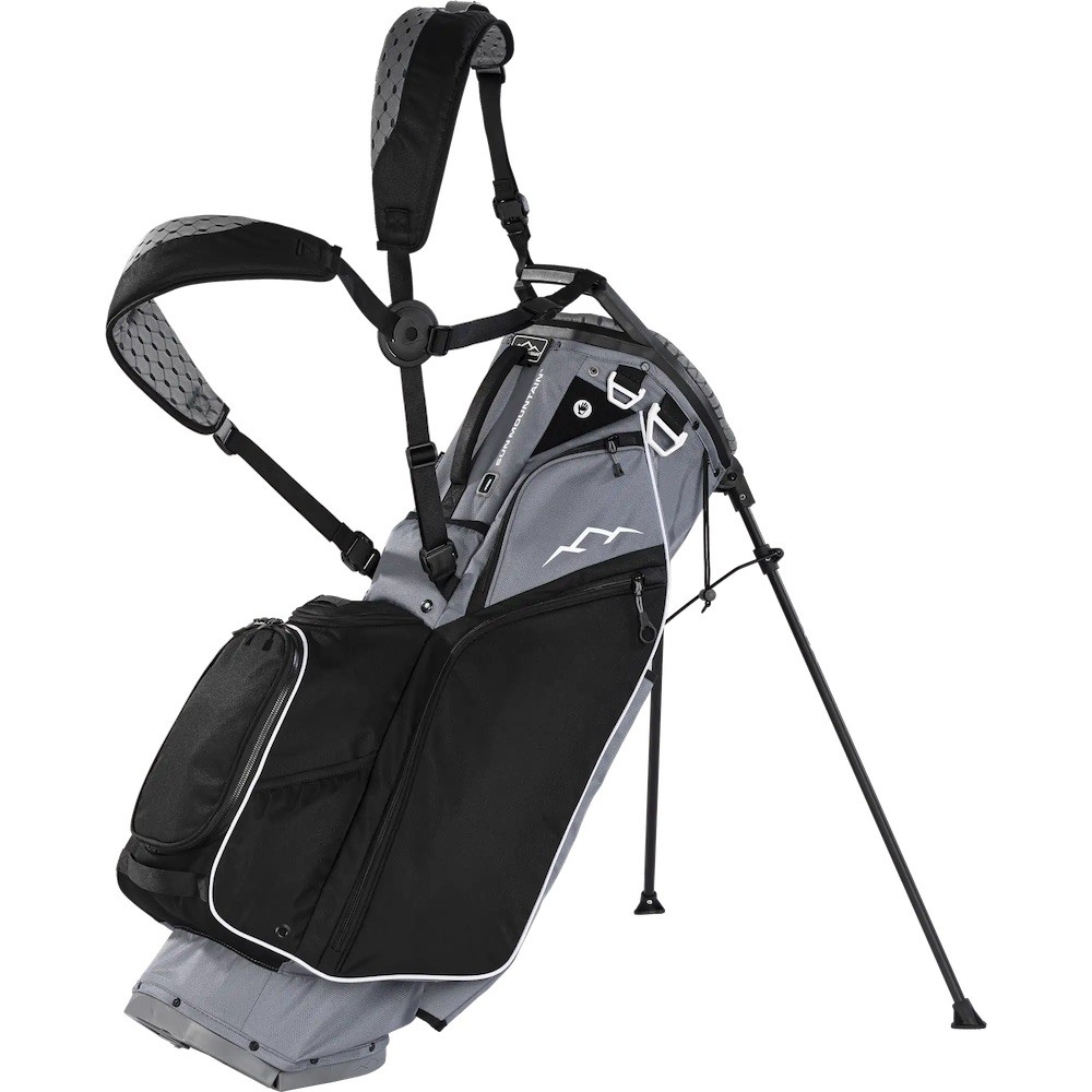New Sun Mountain Golf Eclipse 3.5 Stand Bag Nickel/Black/White