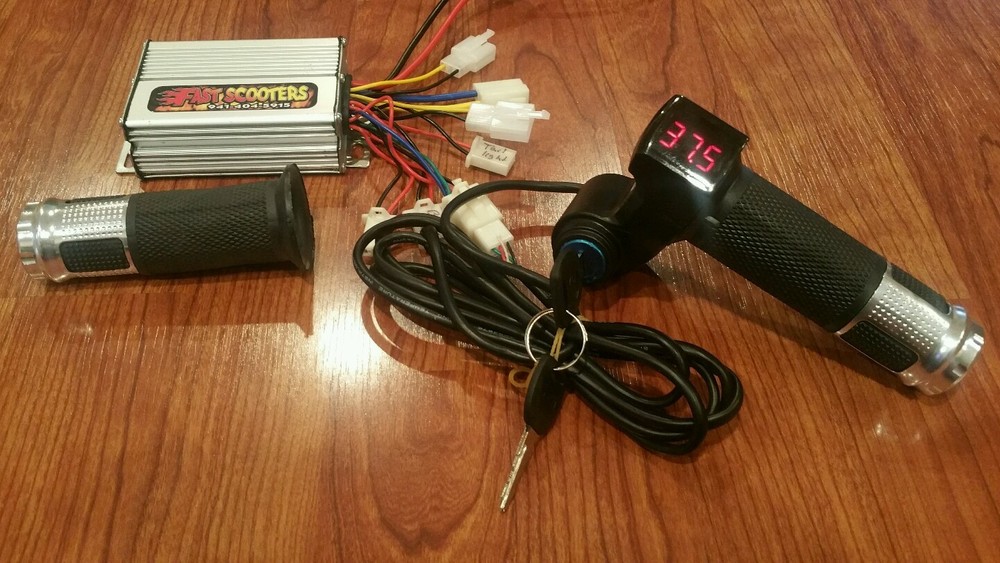 Controller - 48V Currie eZip 1000, Stealth 1000, Throttle AND Controller KIT