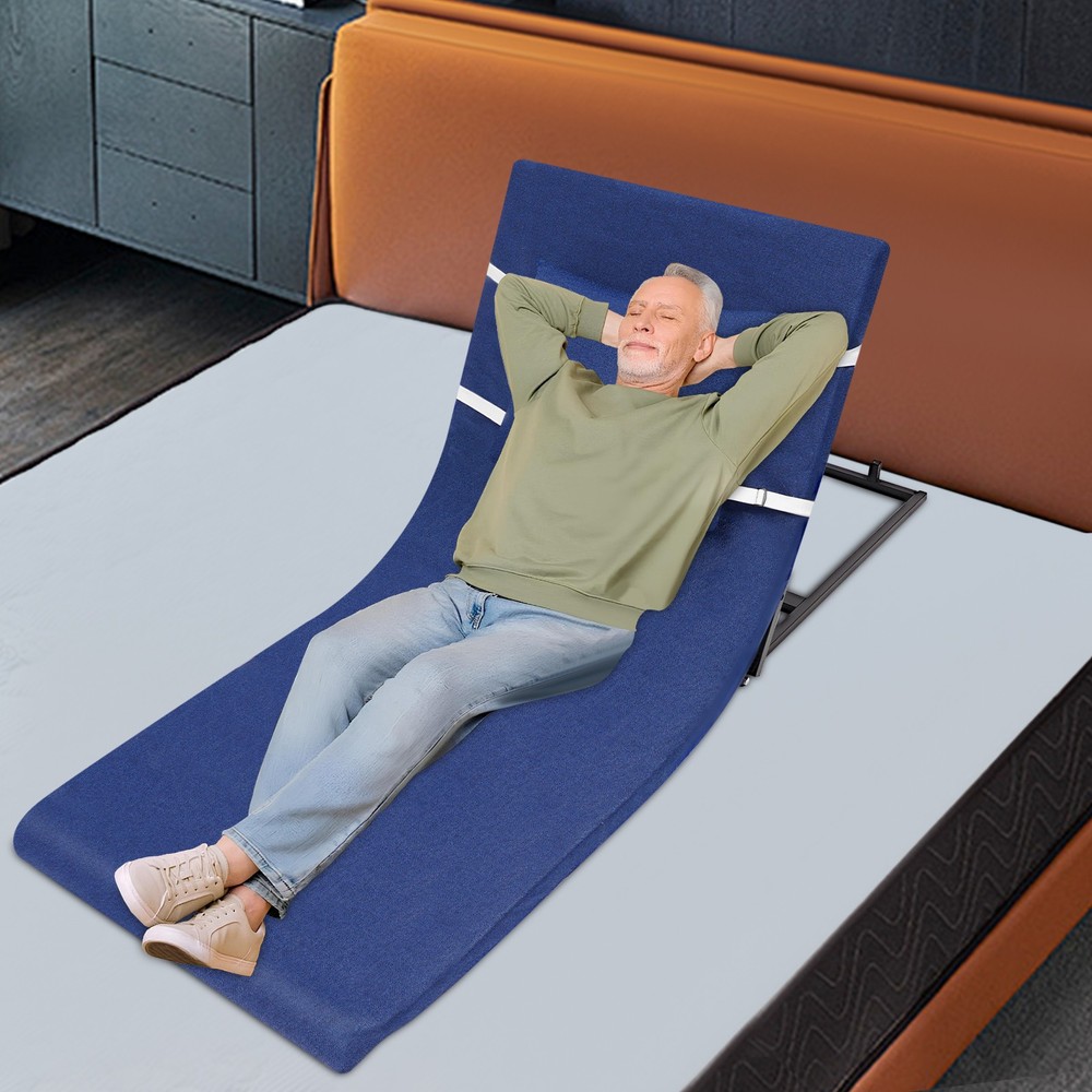 Electric Lifting Bed Backrest 2-80° Adjustable Back Rest Support For Elderly US