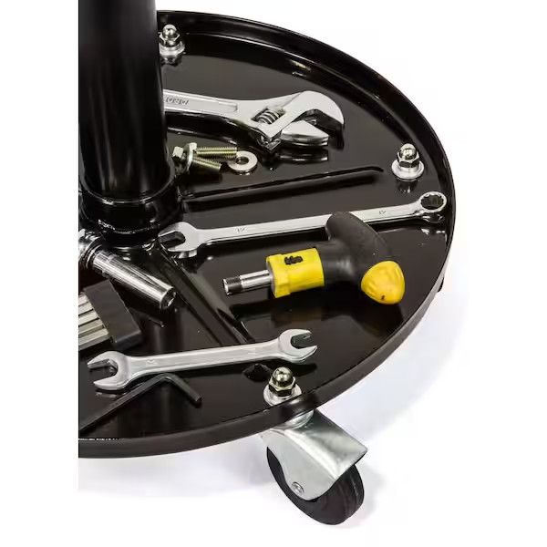 WEN 73012T 300-Pound Capacity Pneumatic Rolling Mechanic Stool