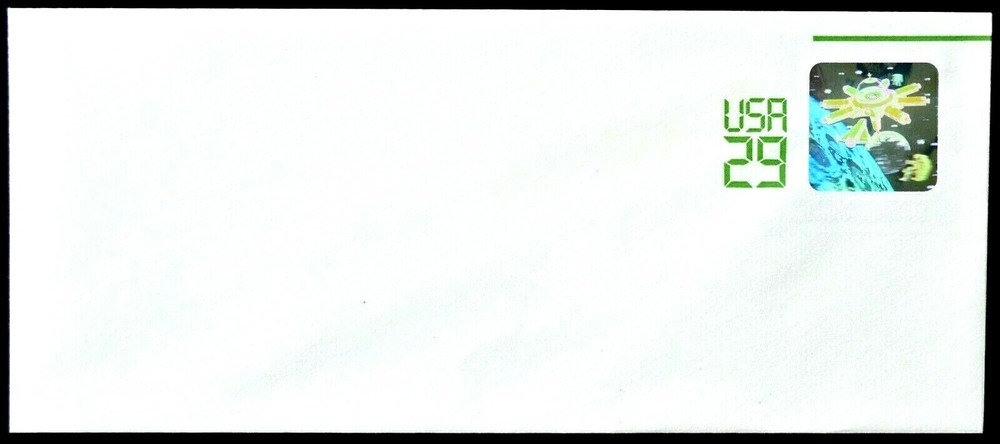 1992 US Sc. #U625 stamped envelope, 29 cent mint, very good shape