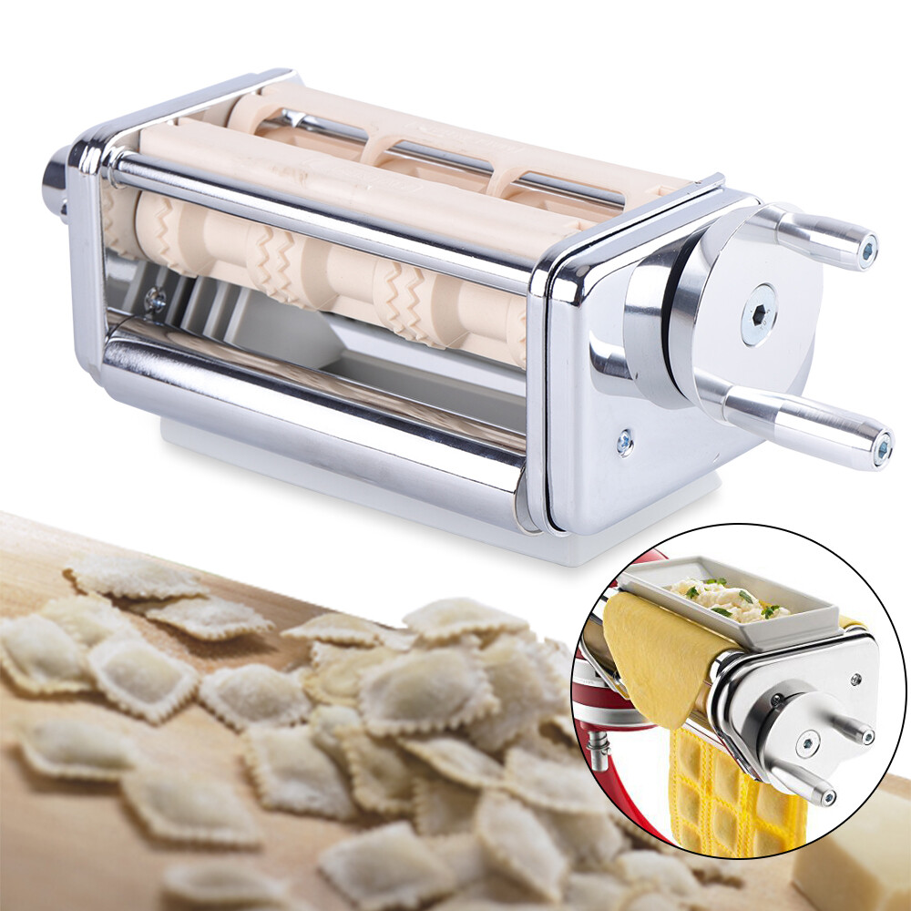 Pasta Roller Cutter Maker Stand Mixer attachment Set Stainless