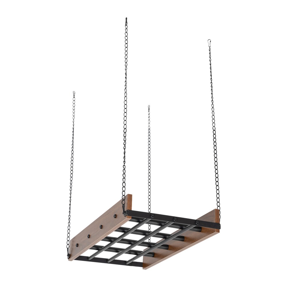 Hanging Pot Holder Pan Hanger Kitchen Rack Cookware Storage Shelf Organizer USA