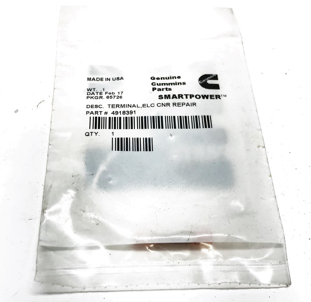 Cummins OEM Terminal Connector 4918391 NOS