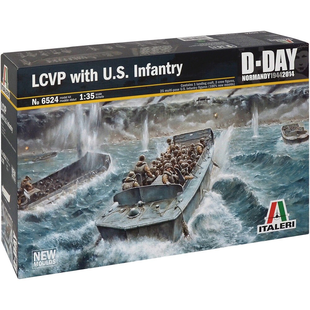 LCVP with US Infantry 1/35 Kit