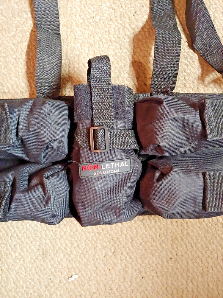 Non Lethal Solutions 5 Pocket Paintball Harness Pod Pack Adjustable Vest