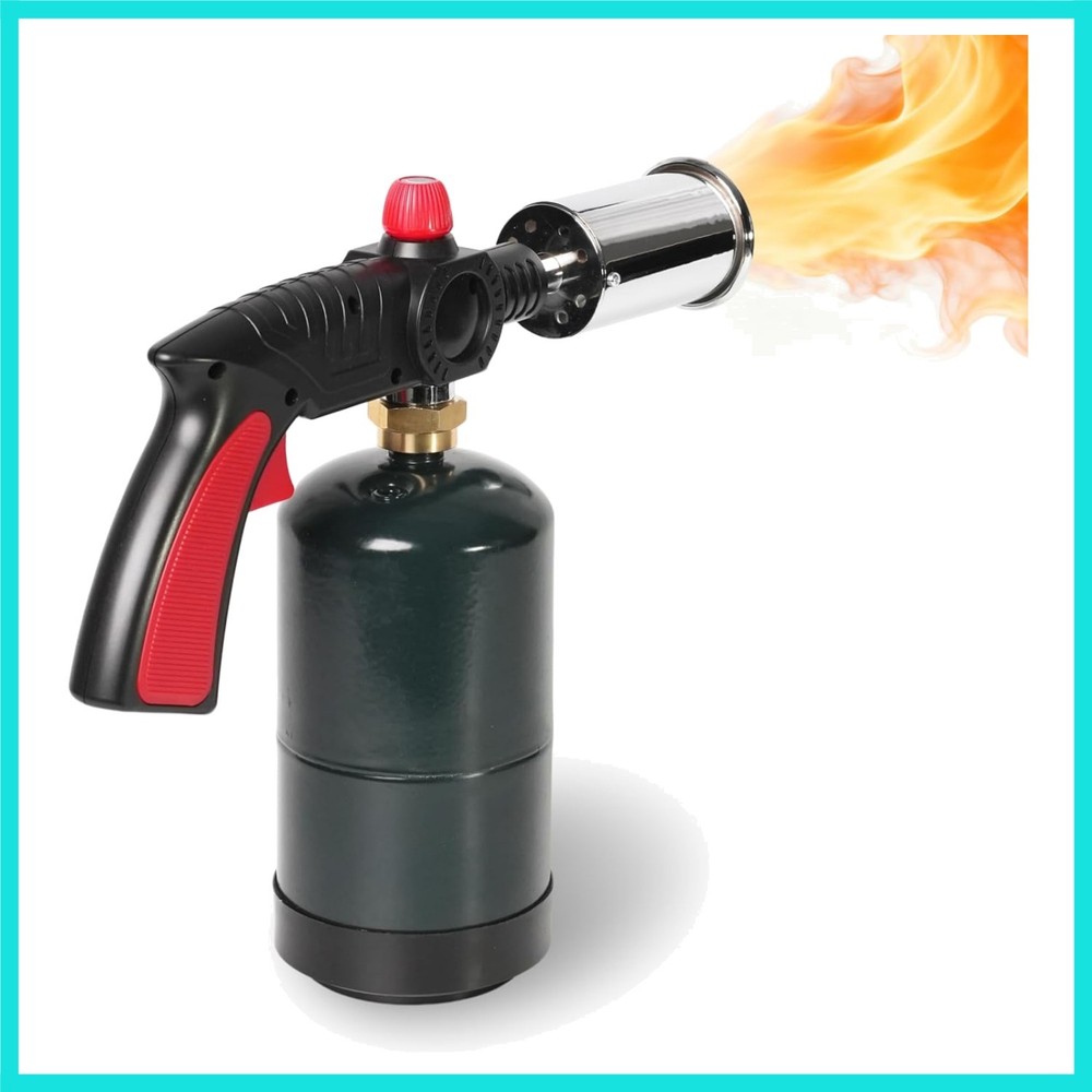 Heavy Duty Propane Torch 3272°F - Professional Multi-Use Torch with Adjustabl...