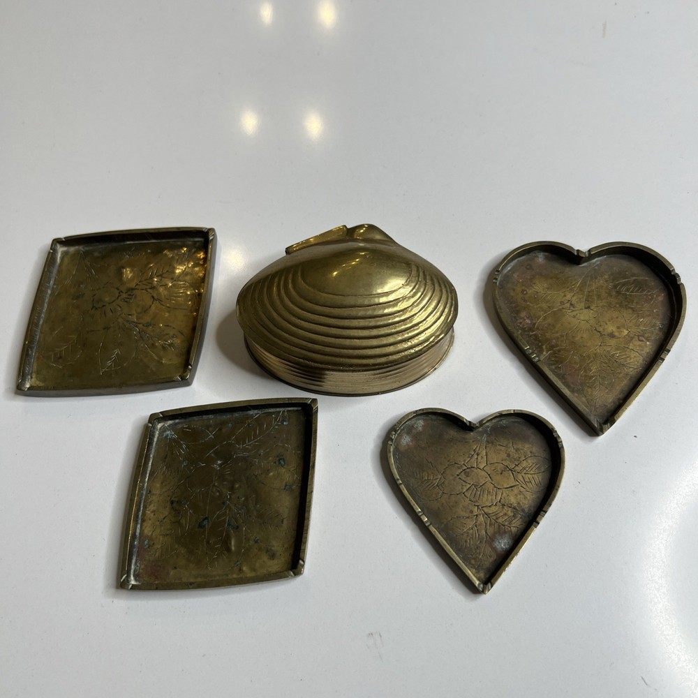 Brass Pieces Qty 5