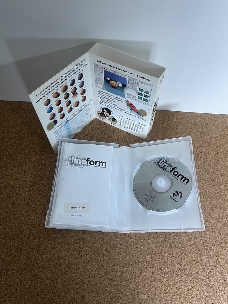 Lineform Modern Drawing And Illustration Universal Mac CD ROM