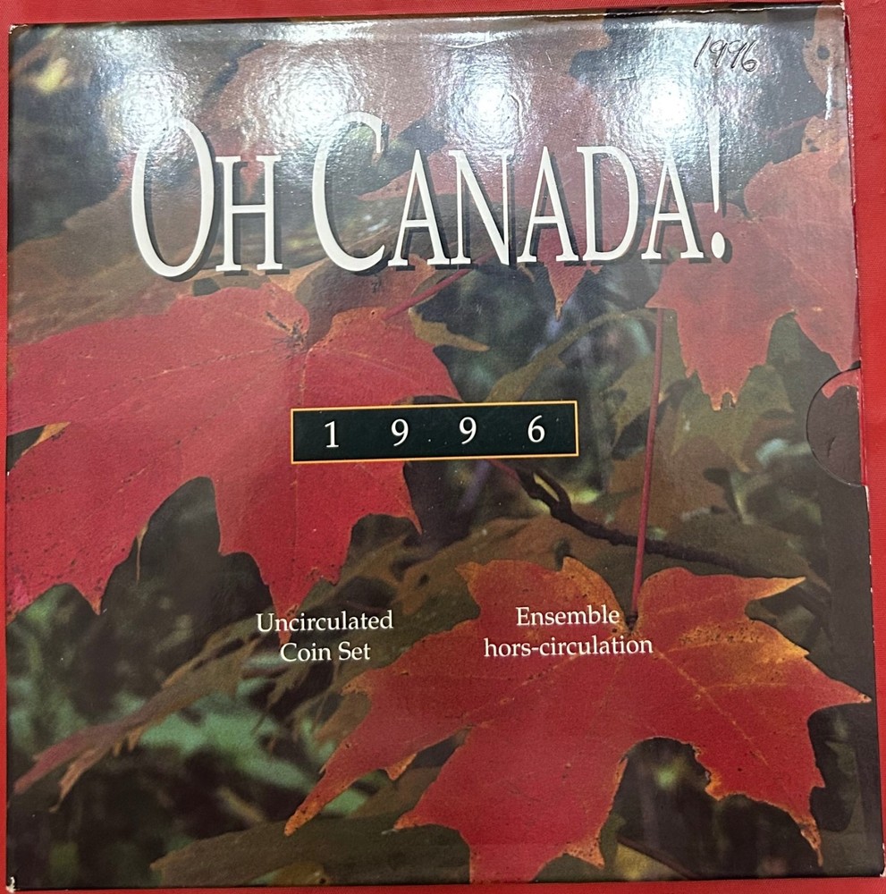 1996 O Canada Set Maybe Unglued