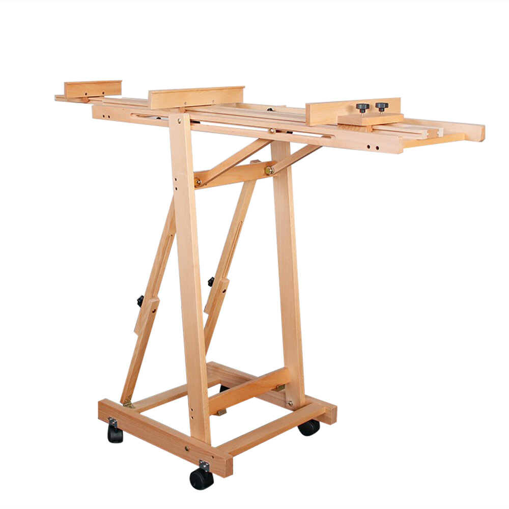 Multi-Function Art Supply Master Studio Artist Wooden Easel, H-Frame Easel USA