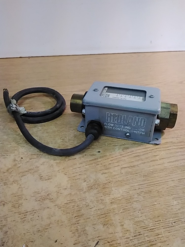 Hedland 3000 PSI MAX Water GPM Flow Rate Indicator W/ Control Switch