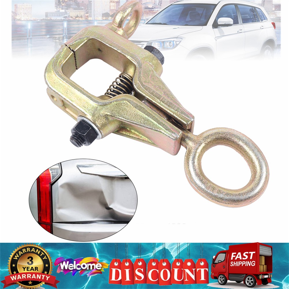 5 Ton 2 Way Auto Body Repair Pull Clamp Frame Back Dent Puller Self-tightening