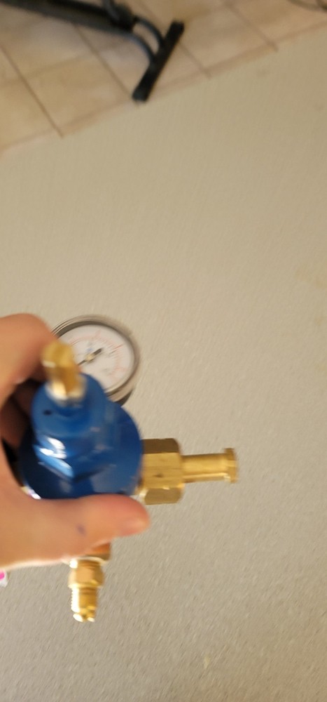 Ultra Flow Co2 Regulator Kegerator *broken Gauge