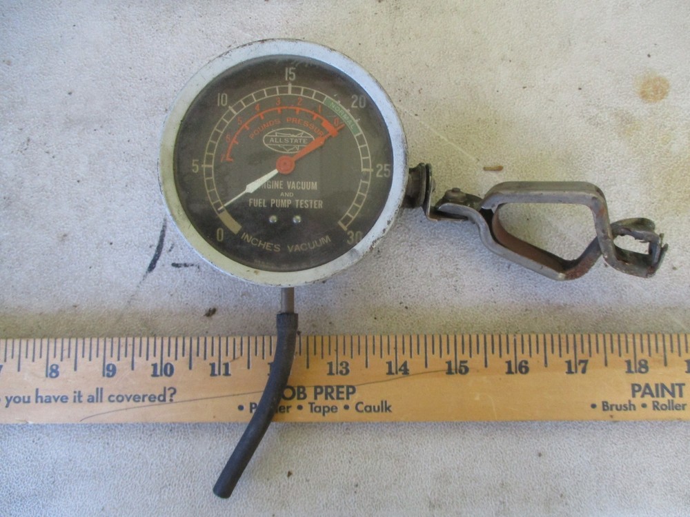 Vintage Allstate Engine Vacuum & Fuel Pump Tester