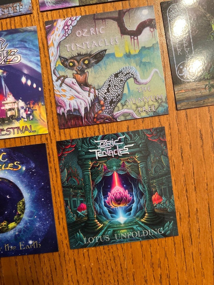 Ozric Tentacles fridge magnets
