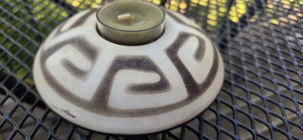Tealight Holder Votive Peru Pottery Distributed By Target