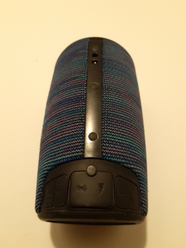 iHome Acoustical Knit Rechargeable Water Resistant Speaker Bluetooth iBT77