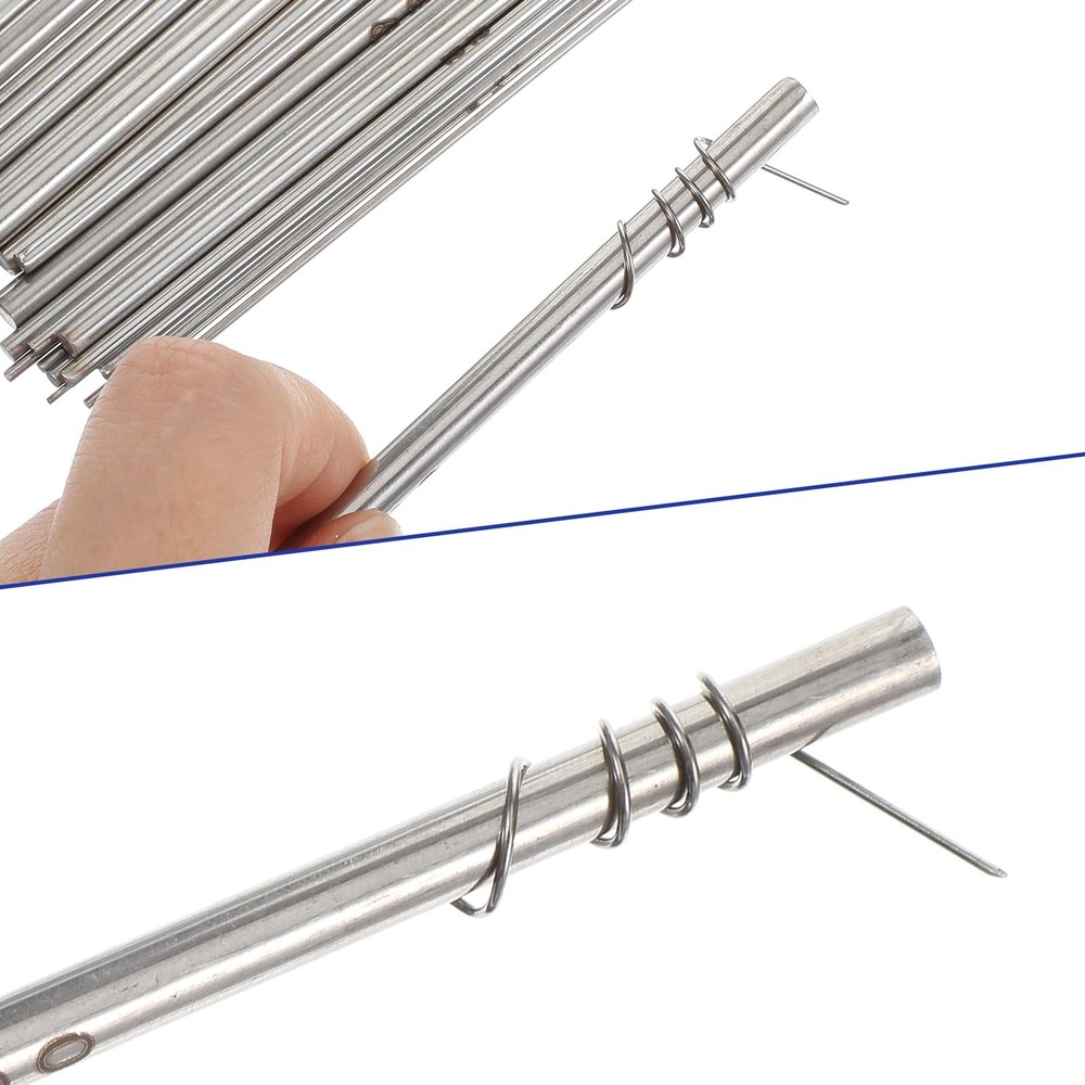 30 Size Mandrels Stainless Steel Ring Mandrel Dowels regular, silver