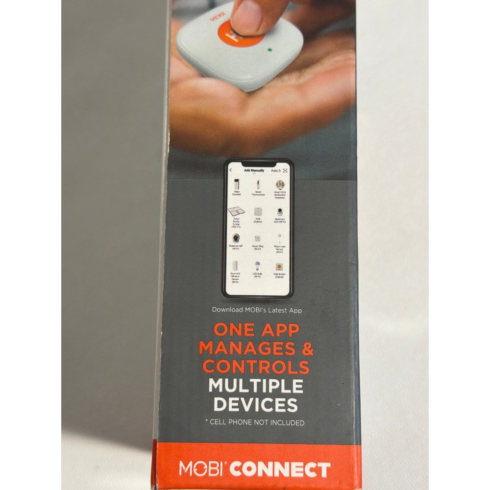 MOBI Technologies Smart Emergency Alert Button Personal Support System #70278