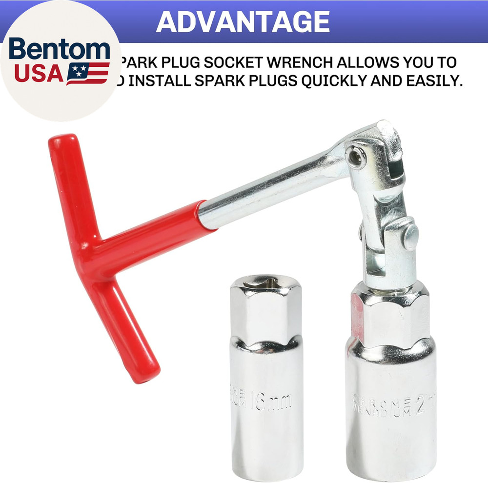 Spark Plug Tool,Spark Plug Removal Tool,Spark Plug Socket Wrench,Car Accessories