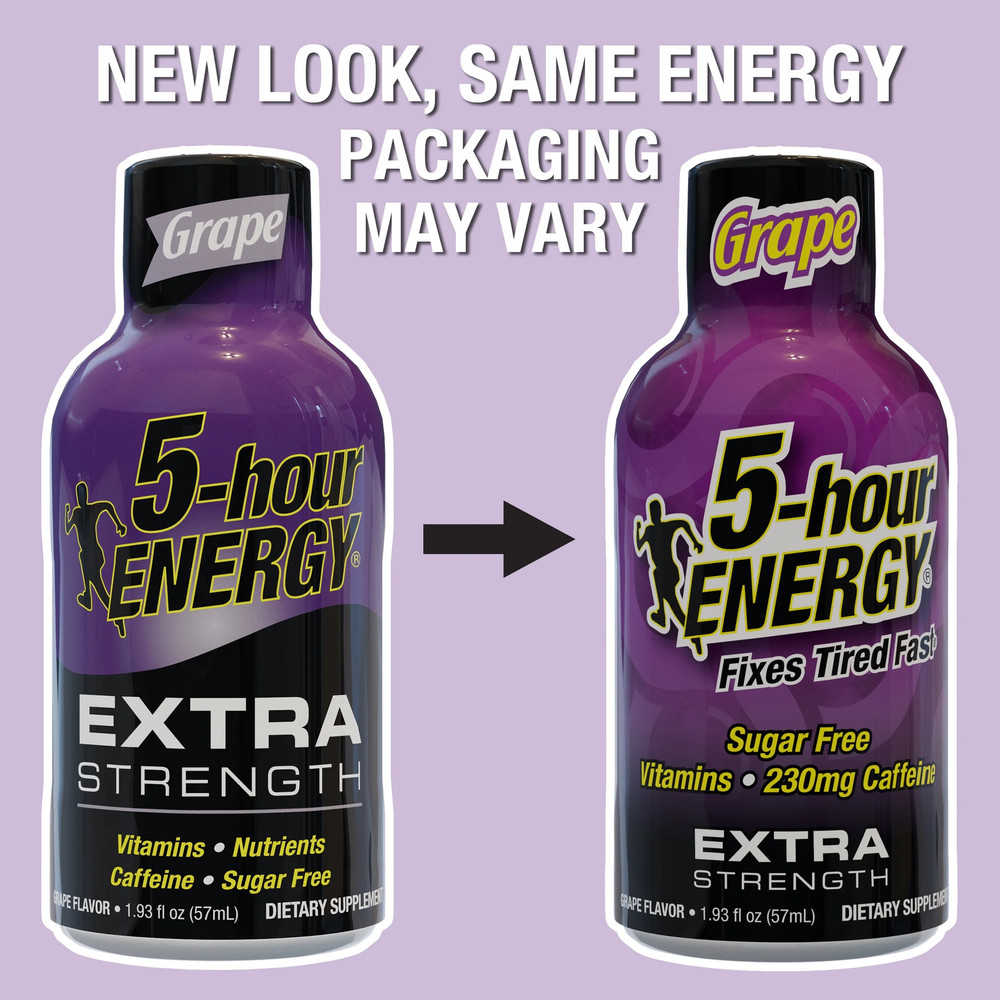 ® Shot, Extra Strength, Grape, 1.93 Oz, 6 Count