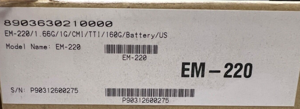 Partner Tech EM-220-2W7-X Tablet