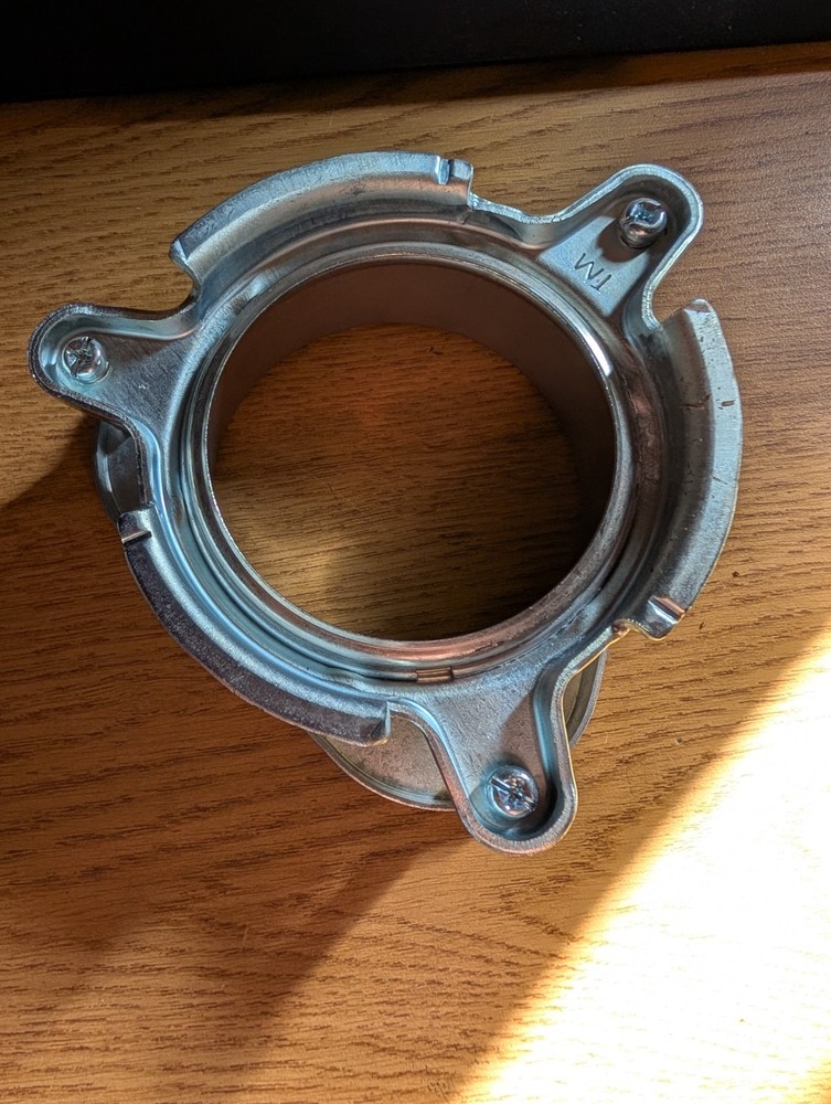 InSinkErator Quick Lock Flange Sink Mount Chrome Food Waste Disposal