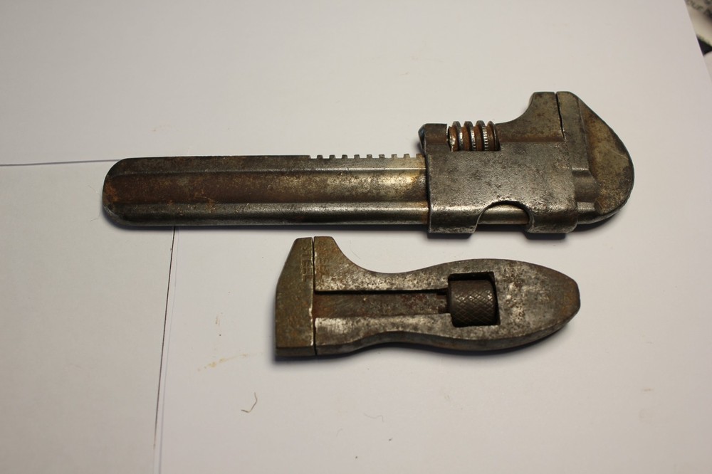 2. Collectable Adjustable Spanners Vintage Tool Wrenches