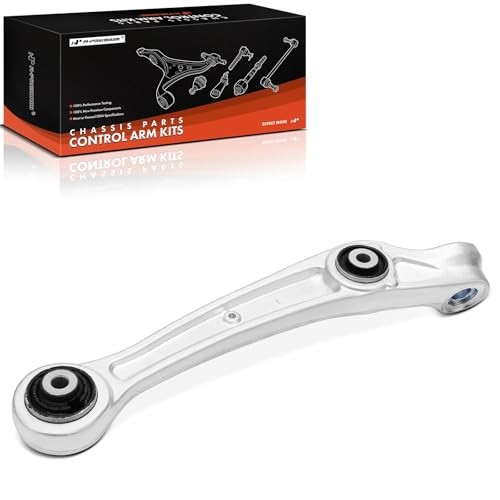 Front Left Forward Lower Control Arm, with Bushing, Compatible with Audi - -