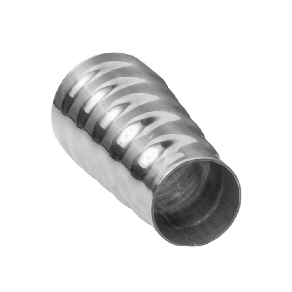 Universal Exhaust Pipe Reducer 50mm - 75mm 6 Step Adapter Performance Sys T304SS