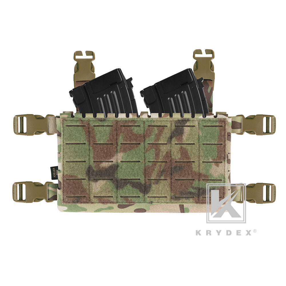 KRYDEX MK5 Tactical Placard Front Panel & Removable Buckle Laser Cut MOLLE