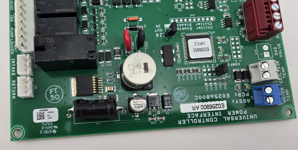 Jandy Universal Power Interface Control Board E0256900AR E0256800C E0256900