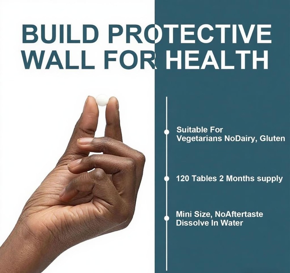 Hydrogen Water Tablets with Magnesium - H2 Molecular Tabs for Drinking Water,...