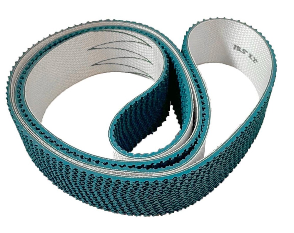 Blue Rough Top Conveyor Belt Continuous Loop 78.5" X 2"