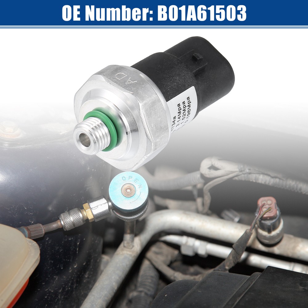Pack (1) A/C Pressure Sensor Switch Clutch Cycle Switch for Mazda CX-7 2007-2009