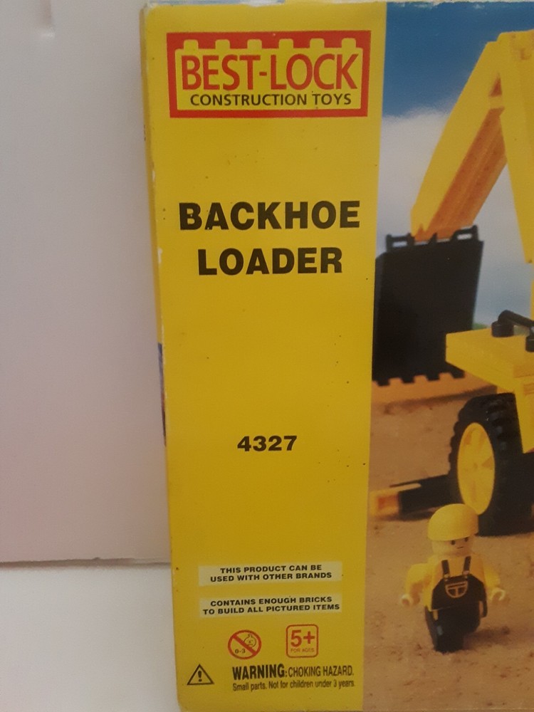 Best Lock Backhoe Loader 350 Piece Lego Comparable