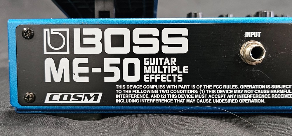 BOSS ME-50 Guitar Multiple Effects with Power Cord