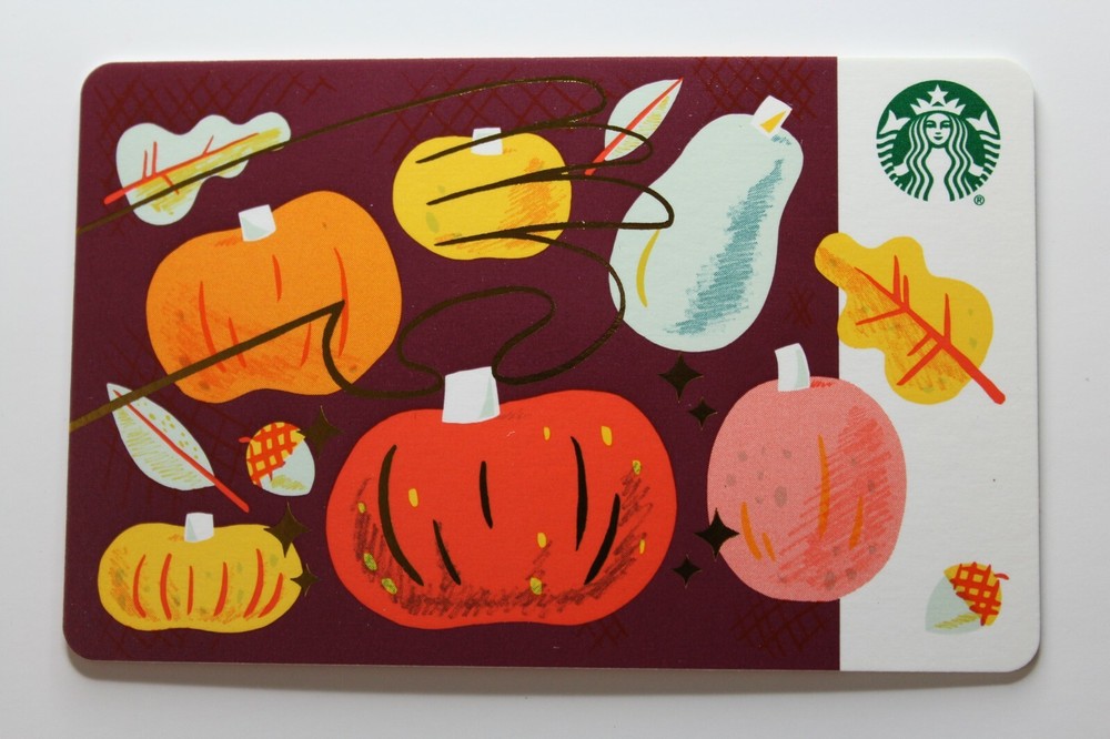 Starbucks Card CN 6157 - Fall Harvest 2018