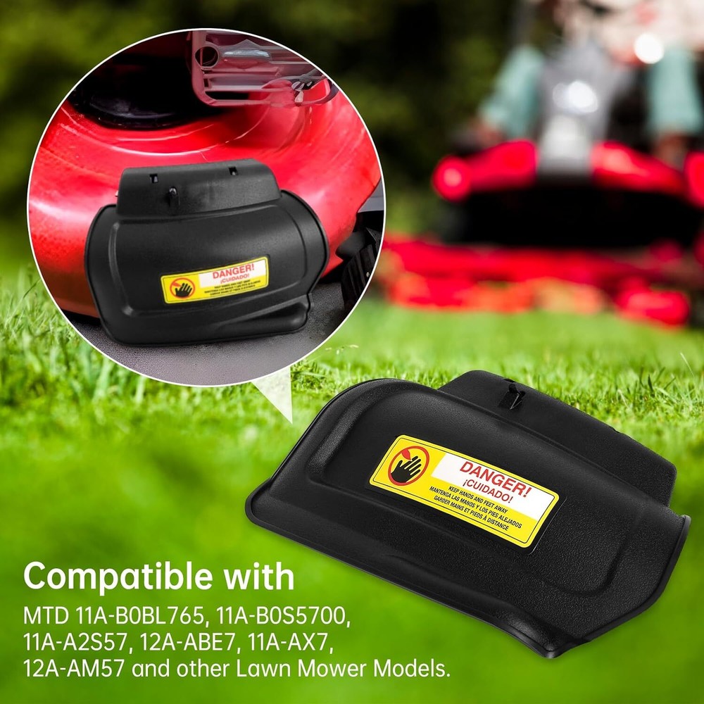 For MTD Hinged Mulching Plug Assembly Mulching Hin Plug 987-02516A