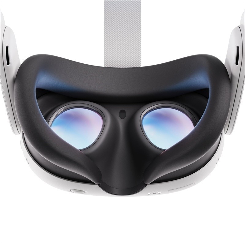 Silicone Facial Interface Quest 3 Headset Comfortable Light Blocker Sweatproof